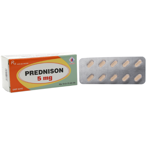 Thuốc Prednison 5mg – Prednison – Công dụng, liều dùng, giá bán