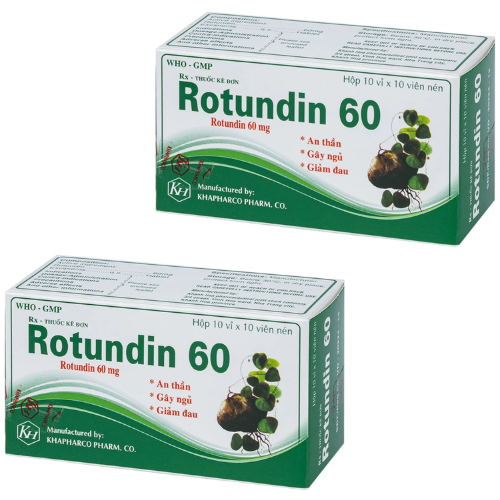 Thuốc Rotundin 60 – Rotundin – Công dụng, liều dùng, giá bán?