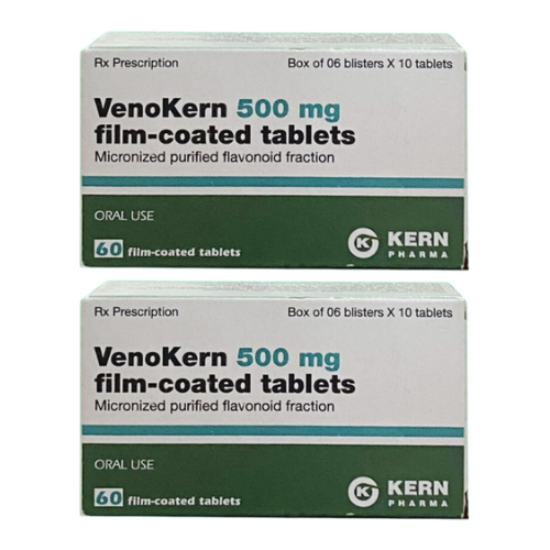 Thuốc Venokern 500 mg – Diosmin – Công dụng, giá bán?