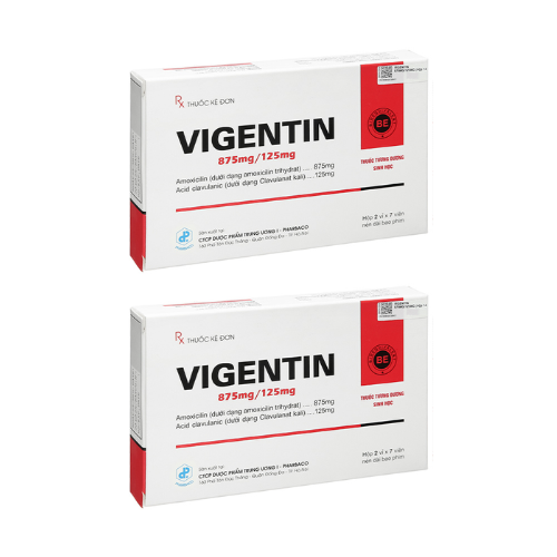 Thuốc Vigentin 875/125 – Amoxicillin – Công dụng, giá bán?