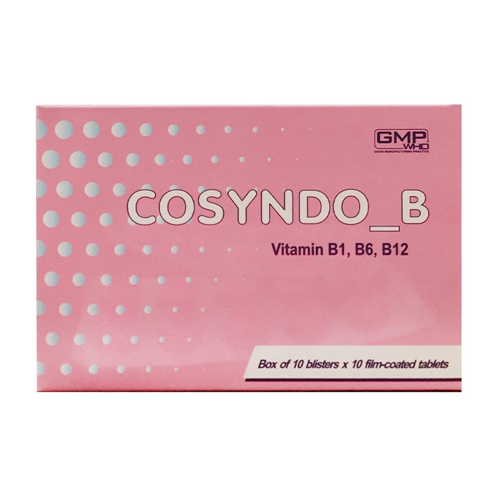 Thuốc Cosyndo B – Vitamin B – Công dụng, liều dùng, giá bán