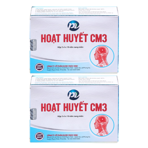 Hoạt Huyết cm3 – Công dụng, liều dùng, giá bán, mua ở đâu?