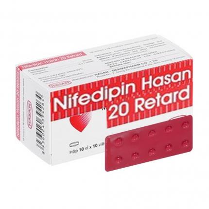 Nifedipin Hasan – Công dụng, liều dùng ,giá bán