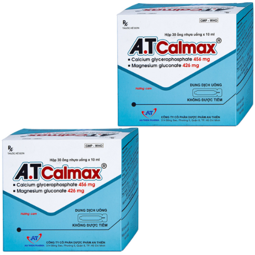 Thuốc A.T Calmax 456 mg/426 mg – Công dụng, liều dùng giá bán