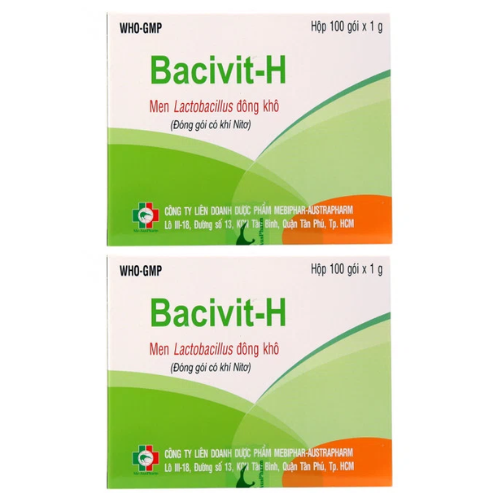 Thuốc Bacivit-H – Lactobacillus – Công dụng, liều dùng, giá bán?