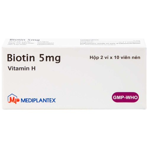 Thuốc Biotin 5mg là thuốc gì