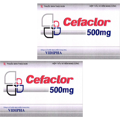 Thuốc Cefaclor 500 mg – Cefaclor – Công dụng, liều dùng, giá bán