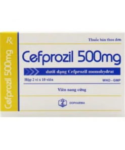 Thuốc Cefprozil 500mg là thuốc gì