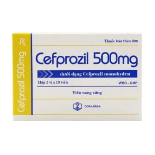 Thuốc Cefprozil 500mg là thuốc gì