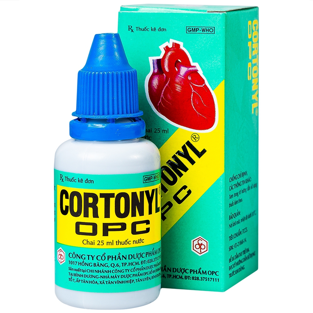 Thuốc Cortonyl 25 ml  – Cách dùng, liều dùng, giá bán ?