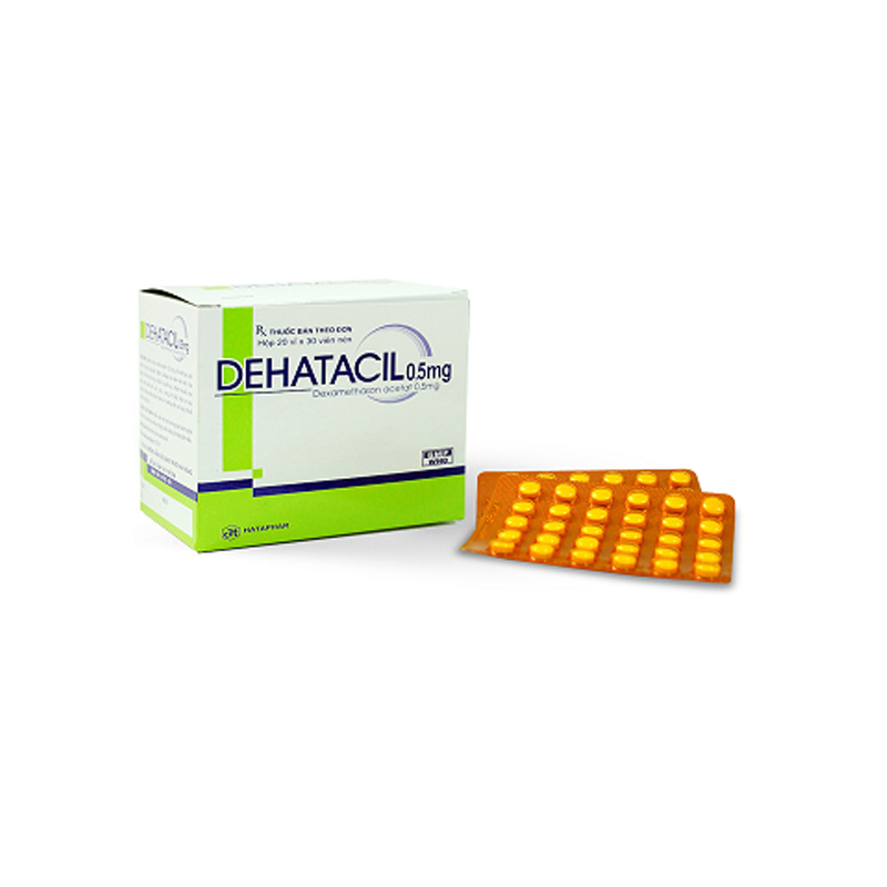 Thuốc Dehatacil 0,5mg: tác dụng, chỉ định, tương tác thuốc