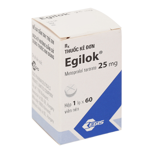 Thuốc Egilok 25mg – Metoprolol tartrat – Công dụng, giá bán?