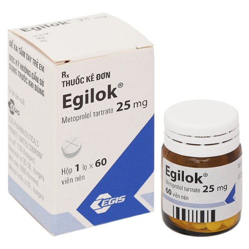 Thuốc Egilok 25mg là thuốc gì