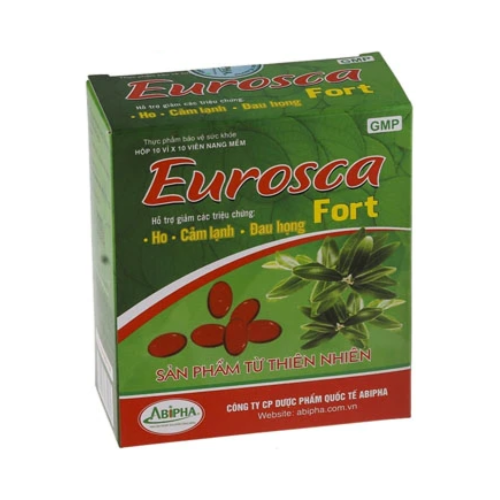 Thuốc Eurosca – Eucalyptol, Menthol – Công dụng, giá bán?