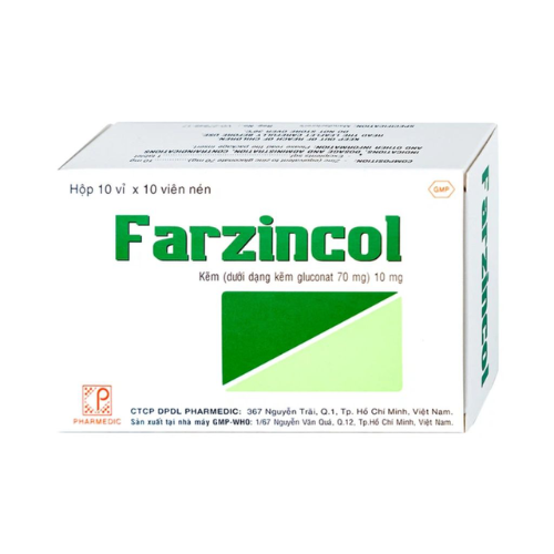 Thuốc Farzincol 10mg là thuốc gì