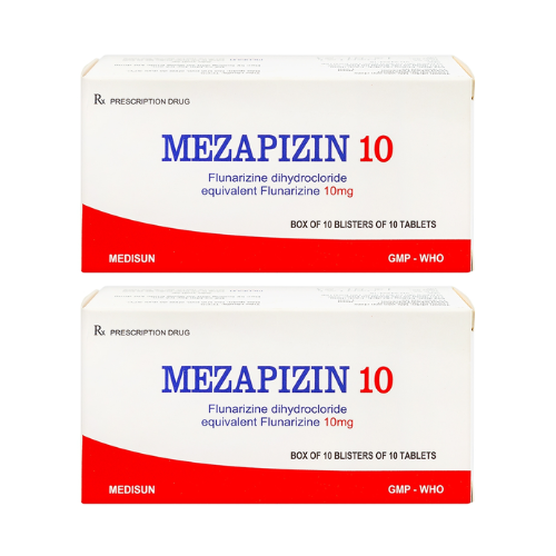 Thuốc Mezapizin 10mg – Flunarizine – Công dụng, giá bán?