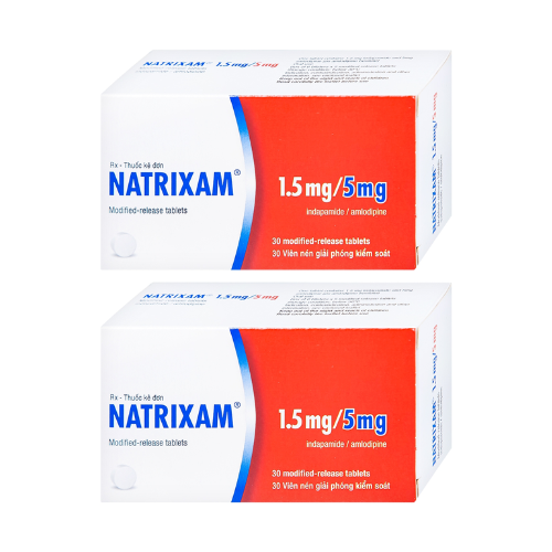 Thuốc Natrixam 1.5mg/5mg – Công dụng, liều dùng, giá bán?