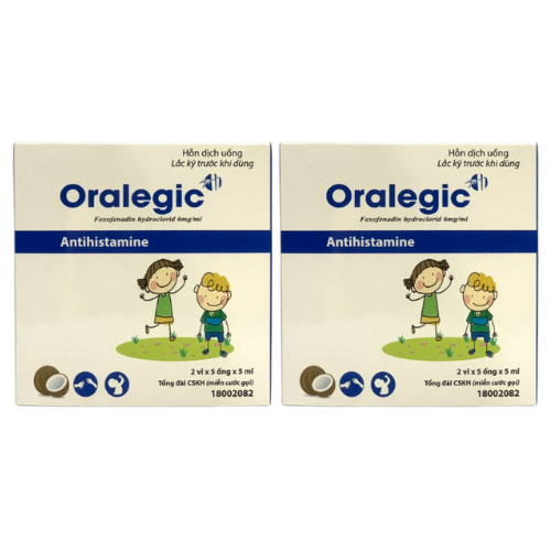 Thuốc Oralegic – Fexofenadin – Công dụng, liều dùng, giá bán?