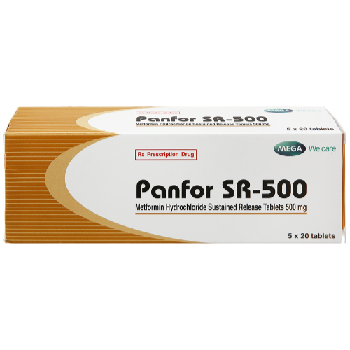 Thuốc Panfor SR-500 – Metformin – Công dụng, liều dùng, giá bán