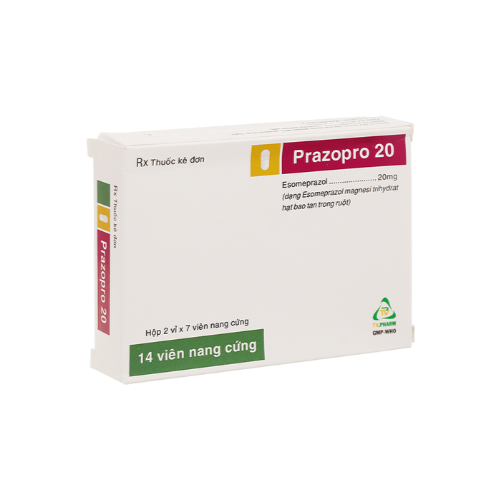 Thuốc Prazopro 20 – Esomeprazole – Công dụng, giá bán?