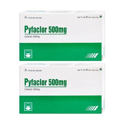 Thuốc Pyfaclor 500mg – Cefaclor – Công dụng, liều dùng, giá bán?