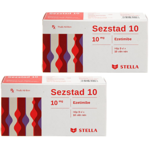 Thuốc Sezstad 10mg – Ezetimibe – Công dụng, liều dùng, giá bán?