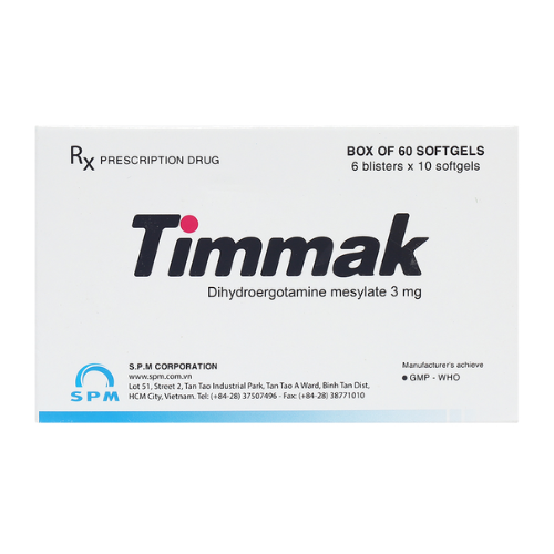 Thuốc Timmak 3mg là thuốc gì