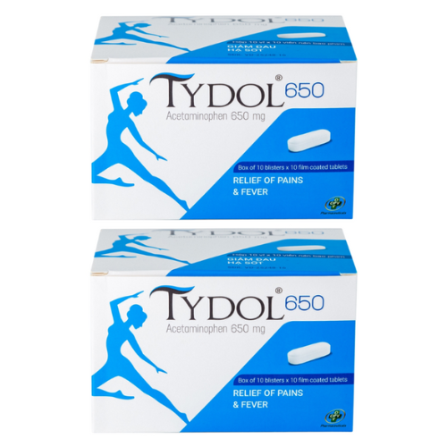 Thuốc Tydol 650 – Acetaminophen – Công dụng, liều dùng, giá bán