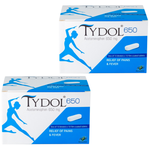 Thuốc Tydol 650 – Acetaminophen – Công dụng, liều dùng, giá bán