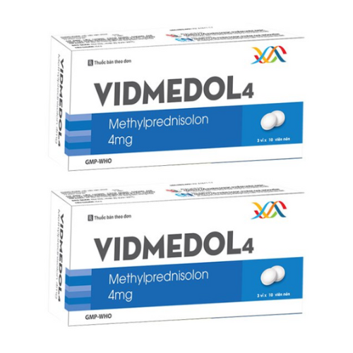 Thuốc Vidmedol – Methylprednisolon – Công dụng, giá bán?