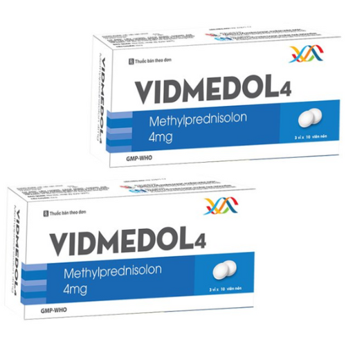 Thuốc Vidmedol – Methylprednisolon – Công dụng, giá bán?