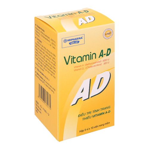 Thuốc Vitamin A-D – Công dụng, liều dùng, giá bán, mua ở đâu?