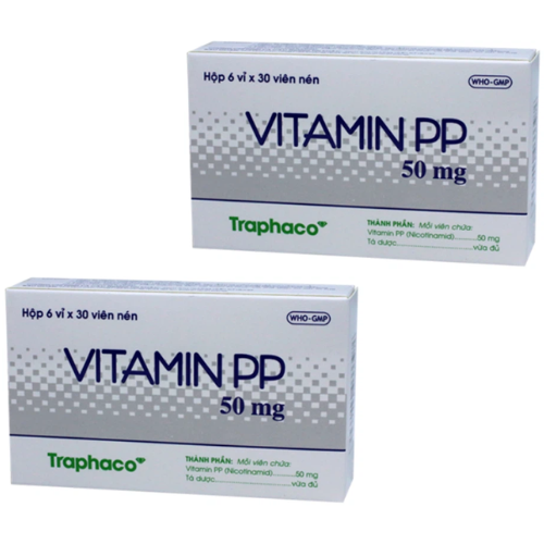 Thuốc Vitamin PP 50mg – Công dụng, liều dùng, giá bán?