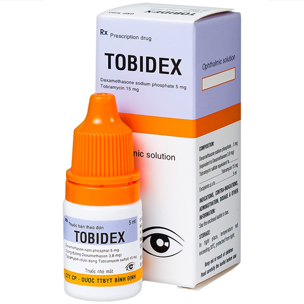 Thuốc nhỏ mắt Tobidex