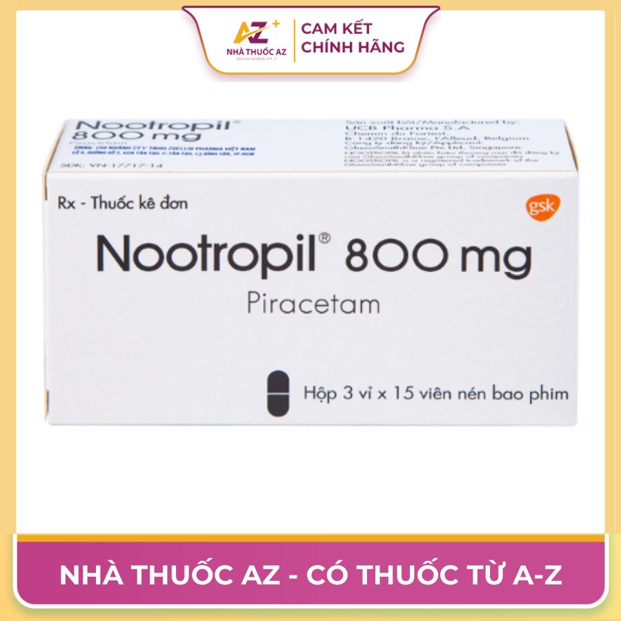 Thuốc Nootropil 800 là thuốc gì