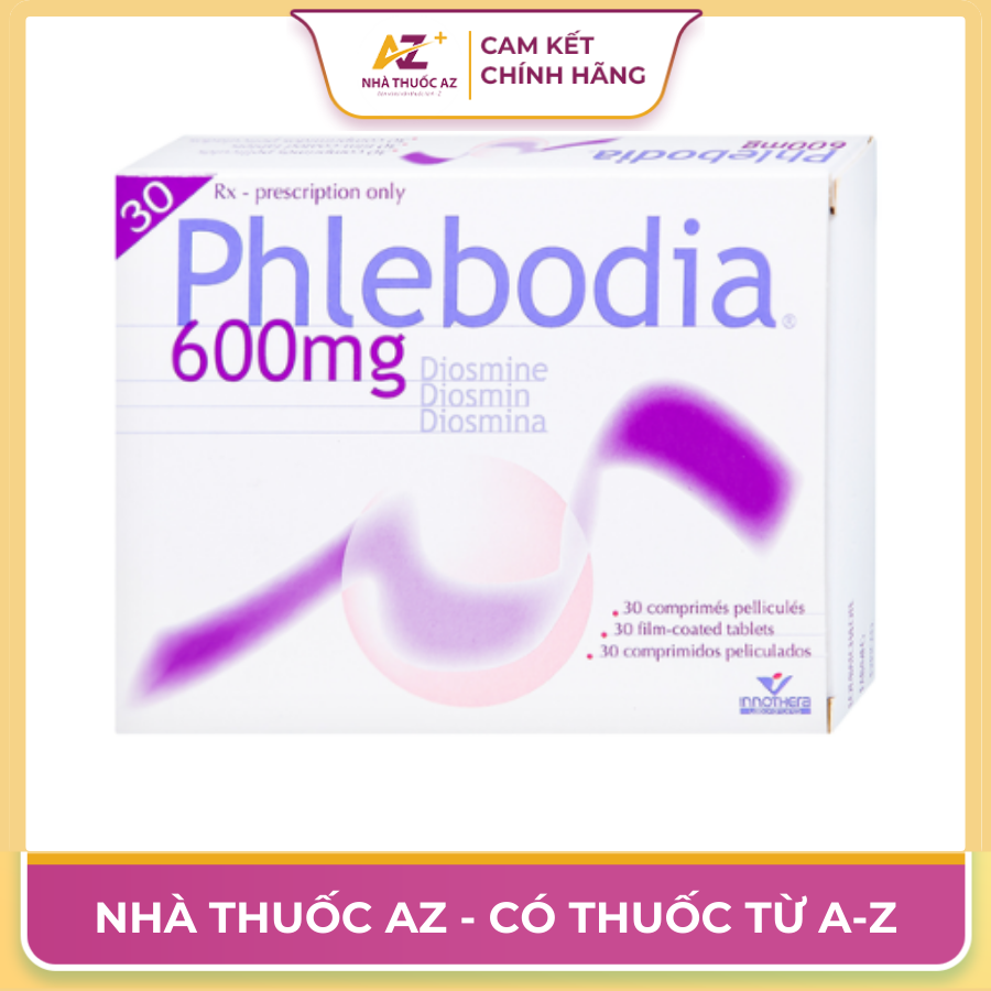 Thuốc Phlebodia 600mg là thuốc gì