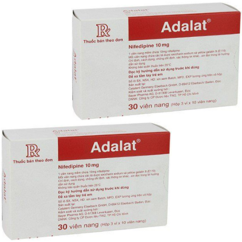 Thuốc Adalat 10mg – Nifedipine – Công dụng, giá bán?