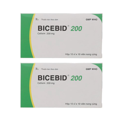 Thuốc Bicebid 200 – Cefixim 200mg – Công dụng, giá bán?