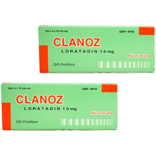 Thuốc Clanoz 10 mg – Loratadine – Công dụng, giá bán?