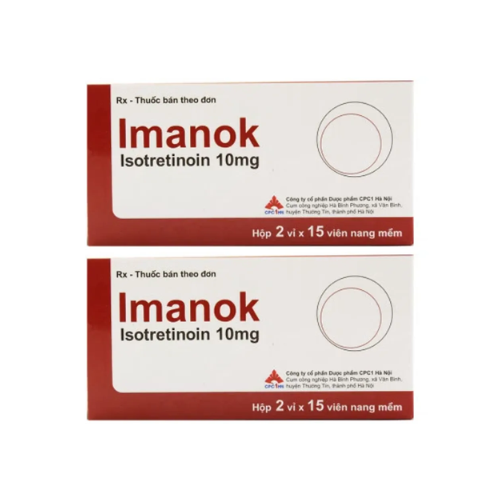 Thuốc Imanok – Isotretinoin – Công dụng, liều dùng, giá bán