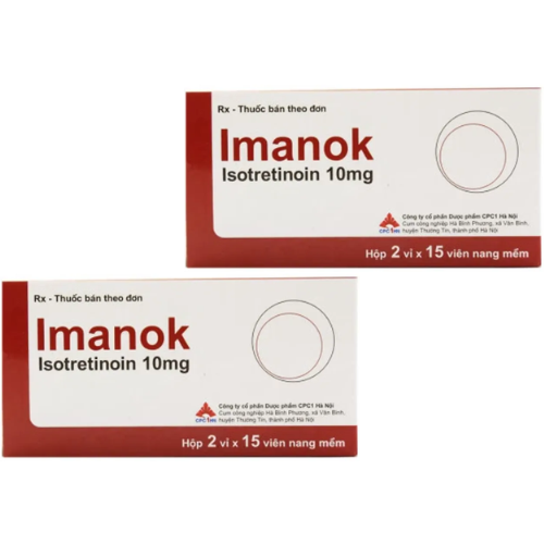 Thuốc Imanok – Isotretinoin – Công dụng, liều dùng, giá bán