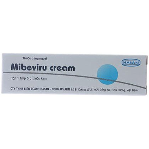 Thuốc Mibeviru Cream – Công dụng, liều dùng, giá bán?