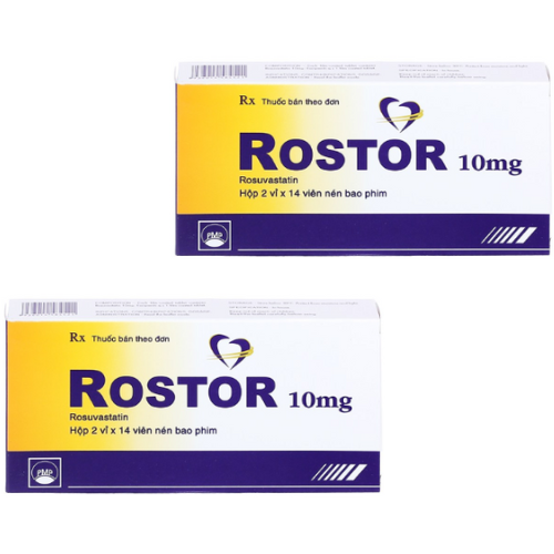 Thuốc Rostor 10 mg – Rosuvastatin – Công dụng, giá bán?