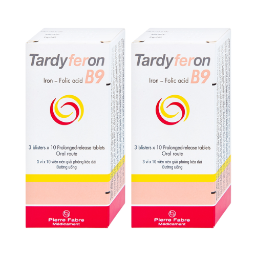 Thuốc Tardyferon B9 – Acid folic – Công dụng, giá bán?