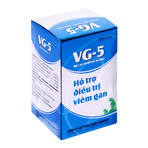 Thuốc VG-5 – Hỗ trợ điều trị viêm gan – Giá bao nhiêu?