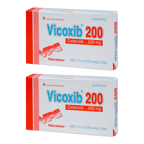 Thuốc Vicoxib 200 – Celecoxib 200mg – Công dụng, giá bán?