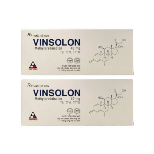 Thuốc Vinsolon 40mg – Công dụng, liều dùng, giá bán?