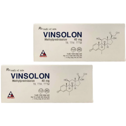 Thuốc Vinsolon 40mg – Công dụng, liều dùng, giá bán?