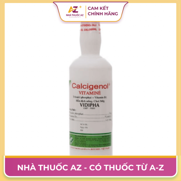 Thuốc Calcigenol – Công dụng, liều dùng, giá bán? - Nhà Thuốc AZ