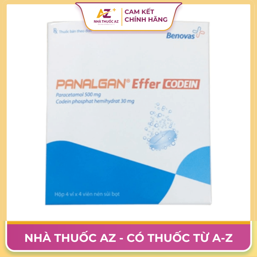 Thuốc Panalgan Effer Codein là thuốc gì